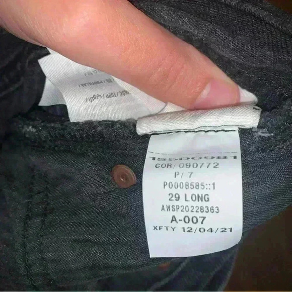 Abercrombie and Fitch 70s Ultra High Rise Vintage Flare Jeans Raw Hem Sz 8/29 L - Picture 8 of 11